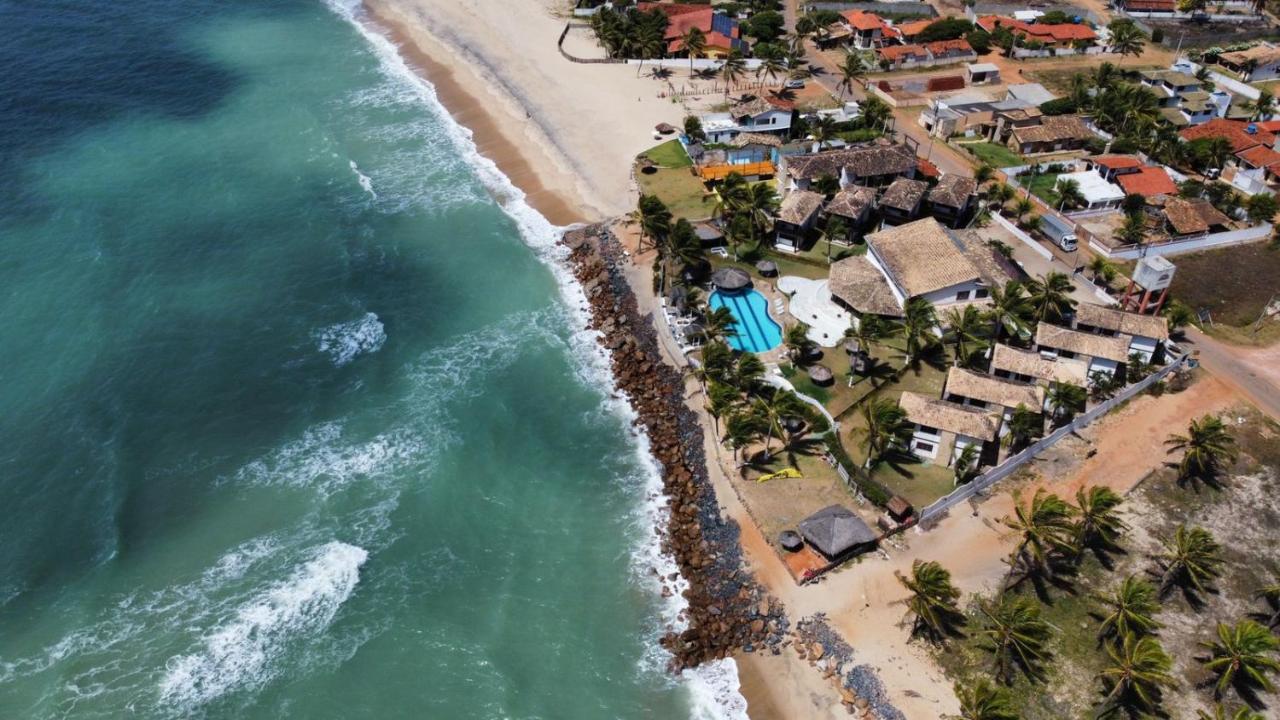 Paradise Chalés Beira Mar Barra do Cunhau Esterno foto