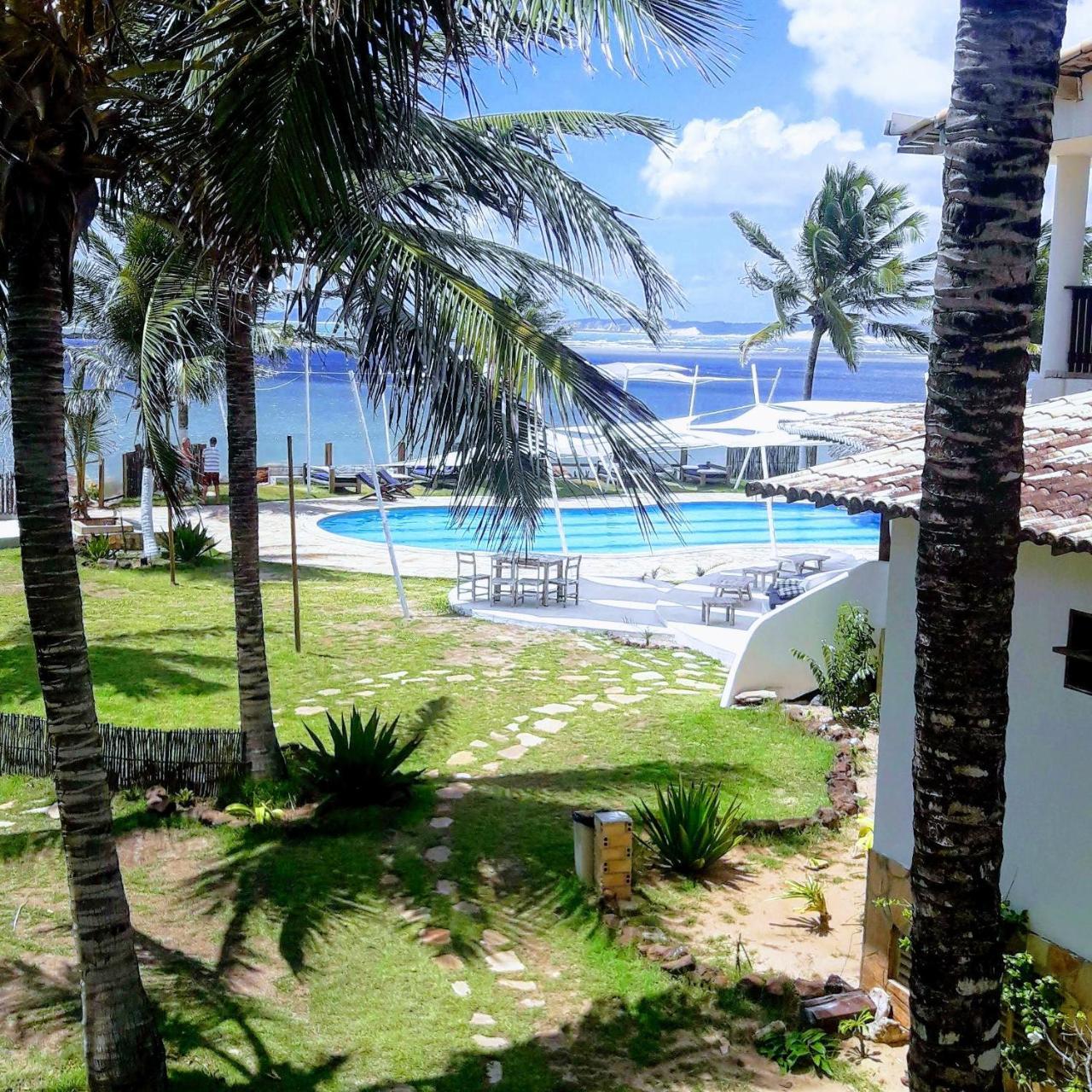 Paradise Chalés Beira Mar Barra do Cunhau Esterno foto
